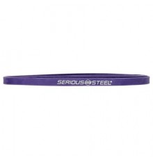 Serious Steel Fitness, 32 Inch Resistance Band, #1 Purple, 1 Count