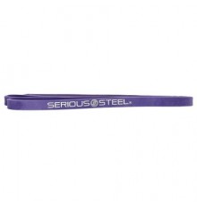 Serious Steel Fitness, 41 Inch Resistance Band, #1 Purple, 1 Count