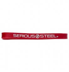 Serious Steel Fitness, 41 Inch Resistance Band, #2 Red, 1 Count
