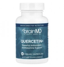 BrainMD, Quercetin+, 60 Vegan Capsules (250 mg per Capsule)