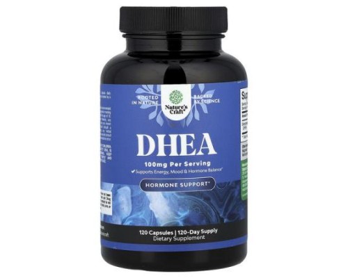 Nature's Craft, DHEA, 100 mg, 120 Capsules Nature's Craft, DHEA, 100 mg, 120 Capsules