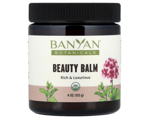 Banyan Botanicals, Beauty Balm, 4 oz (113 g) Banyan Botanicals, Beauty Balm, 4 oz (113 g)