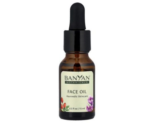 Banyan Botanicals, Face Oil, Ayurvedic Skincare, For All Skin Types, 0.5 fl oz (15 ml) Banyan Botanicals, Face Oil, Ayurvedic Skincare, For All Skin Types, 0.5 fl oz (15 ml)