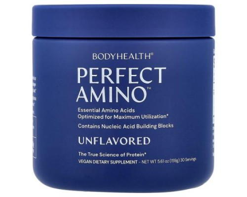 BodyHealth, Perfect Amino™, Unflavored, 5.61 oz (159 g) BodyHealth, Perfect Amino™, Unflavored, 5.61 oz (159 g)