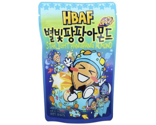 HBAF, Starlight Pangpang Almond, 120 g