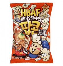 HBAF, Butter Squid Popcorn, 80 g