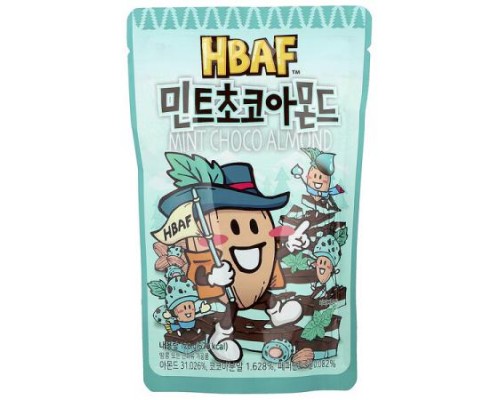 HBAF, Mint Choco Almond, 120 g