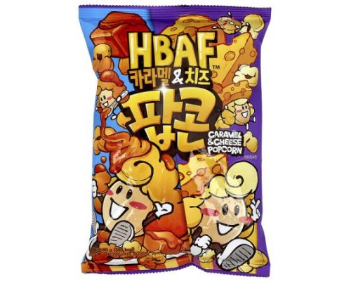 HBAF, Caramel & Cheese Popcorn, 80 g HBAF, Caramel & Cheese Popcorn, 80 g