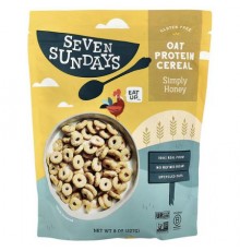 Seven Sundays, Oat Protein Cereal, Simply Honey, 8 oz (227 g)