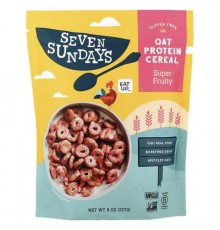 Seven Sundays, Oat Protein Cereal, Super Fruity, 8 oz (227 g)