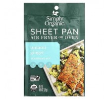 Simply Organic, Sheet Pan Seasoning Mix, Umami Ginger, 0.99 oz (28 g)