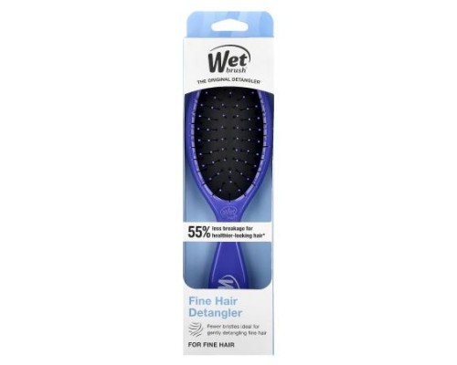 Wet Brush, Fine Hair Detangler, For Fine Hair, Purple, 1 Brush Wet Brush, Fine Hair Detangler, For Fine Hair, Purple, 1 Brush