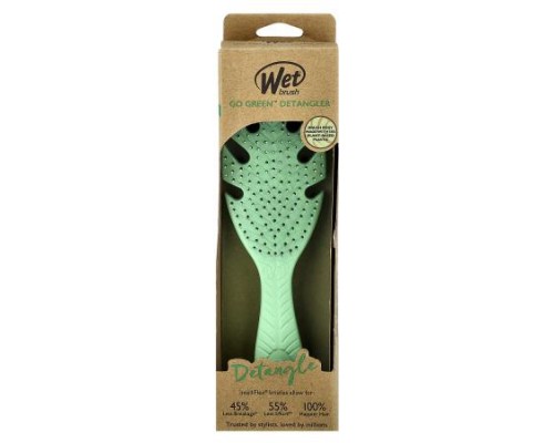 Wet Brush, Go Green™ Detangler, Green, 1 Brush Wet Brush, Go Green™ Detangler, Green, 1 Brush