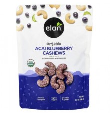 Elan, Organic Acai Blueberries Cashews, 5.3 (150 g)