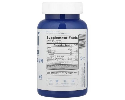 Goli Nutrition, Magnesium Gummies, 60 Gummies Goli Nutrition, Magnesium Gummies, 60 Gummies