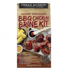 Urban Accents, Savory Southern BBQ Chicken Brine Kit, 7 oz (198 g )