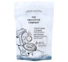 The Unscented Company, Toilet Bowl Cleaner, Fragrance Free, 22 Tabs, 2.75 oz (78 g)