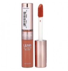 L'Oréal, Lumi, Le Liquid Blush, 610 Dewy Rich Coral, 0.33 fl oz (10 ml)