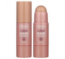 L'Oréal, Lumi, Le Glow Highlighter Stick, 640 Glowy Sparkling Rosé, 0.22 oz (6.5 g)
