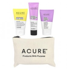 ACURE, iHerb Exclusive, Skincare Beauty Bag, 4 Items