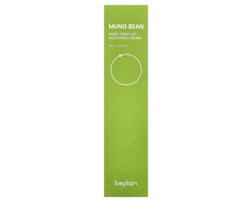 Beplain, Mung Bean, Pore Tight-Up Soothing Cream , 2.02 fl oz (60 ml) Beplain, Mung Bean, Pore Tight-Up Soothing Cream , 2.02 fl oz (60 ml)