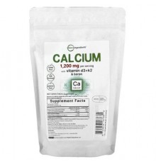 Micro Ingredients, Calcium with Vitamin D3 + K2 & Boron, 300 Tablets