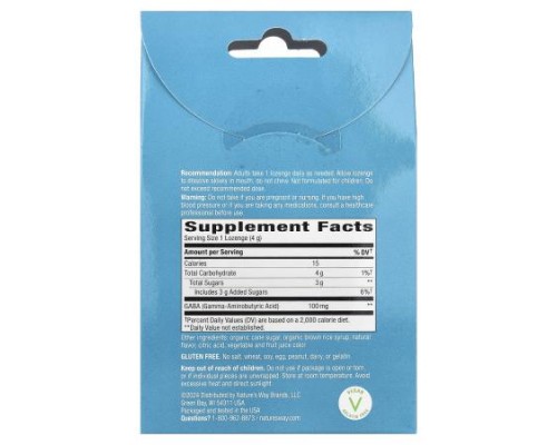 Nature's Way, Calm Drops Lozenges, Cherry , 24 Lozenges