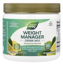 Nature's Way, Weight Manager Drink Mix, Zesty Citrus, 6 oz (174.3 g)