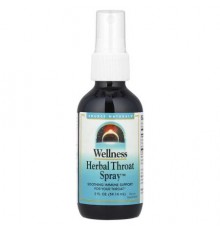 Source Naturals, Wellness, Herbal Throat Spray™, 2 fl oz (59.14 ml)