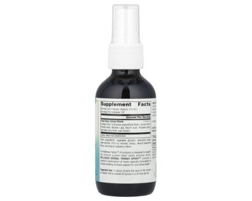 Source Naturals, Wellness, Herbal Throat Spray™, 2 fl oz (59.14 ml)