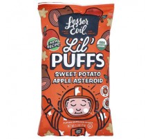 LesserEvil, Lil' Puffs, Sweet Potato Apple Asteroid, 2.5 oz (71 g)