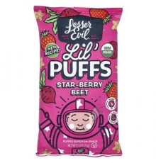 LesserEvil, Lil' Puffs, Star-Berry Beet, 2.5 oz (71 g)