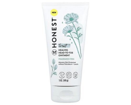 The Honest Company, Treat™, Healing Head-To-Toe Ointment, Fragrance Free, 5 oz (141 g) The Honest Company, Treat™, Healing Head-To-Toe Ointment, Fragrance Free, 5 oz (141 g)