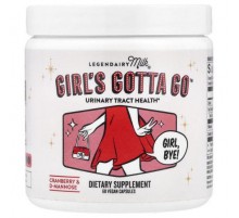 Legendairy Milk, Girl's Gotta Go™, Urinary Tract Health, 60 Vegan Capsules