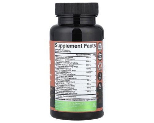 Nature's Craft, Mushroom Complex, 30 Capsules