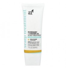artnaturals, Rosemary + Castor Oil Scalp Treatment, For All Hair Types, 7 fl oz (200 ml)