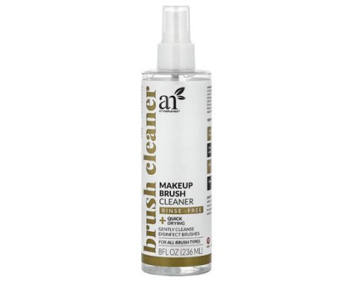 artnaturals, Makeup Brush Cleaner, Rinse Free, 8 fl oz (236 ml) artnaturals, Makeup Brush Cleaner, Rinse Free, 8 fl oz (236 ml)