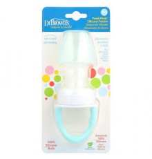 Dr. Brown's, Fresh Firsts™ Silicone Feeder, 4 Months +, Mint, 1 Count