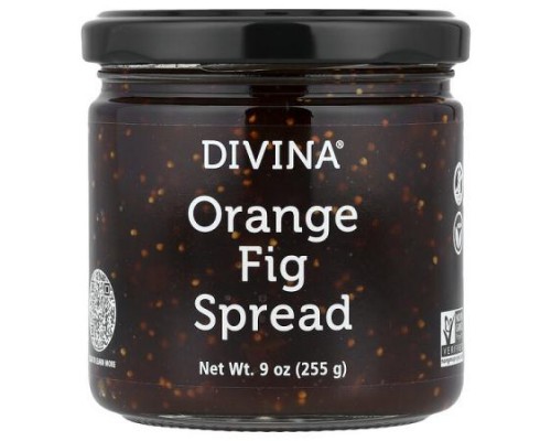 Divina, Orange Fig Spread, 9 oz (255 g) Divina, Orange Fig Spread, 9 oz (255 g)