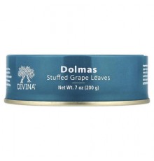 Divina, Dolmas, Stuffed Grape Leaves, 7 oz (200 g)