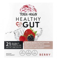Terra Origin, Healthy Gut™, Berry , 21 On The Go Packets, 0.26 oz (8.1 g) Each