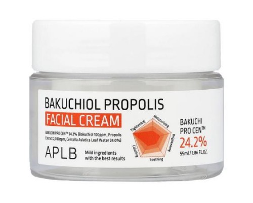 APLB, Bakuchiol Propolis Facial Cream , 1.86 fl oz (55 ml) APLB, Bakuchiol Propolis Facial Cream , 1.86 fl oz (55 ml)