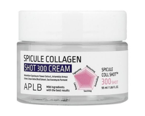 APLB, Spicule Collagen Shot 300 Cream , 1.86 fl oz (55 ml) APLB, Spicule Collagen Shot 300 Cream , 1.86 fl oz (55 ml)