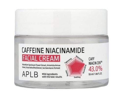 APLB, Caffeine Niacinamide Facial Cream , 1.86 fl oz (55 ml) APLB, Caffeine Niacinamide Facial Cream , 1.86 fl oz (55 ml)