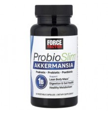 Force Factor, ProbioSlim® Akkermansia, 60 Vegetable Capsules