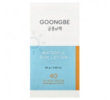 Goongbe, Waterful Sun Lotion Sunscreen, Mild, SPF 40, 2.82 oz (80 g)