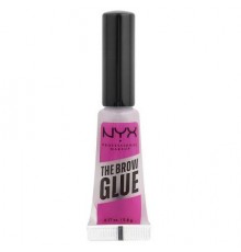 NYX Professional Makeup, The Brow Glue, Instant Brow Styler, 01 Transparent/Clear, 0.17 oz (5 g)
