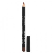 NYX Professional Makeup, Slim Lip Pencil, 802 Brown, 0.03 oz (1.04 g)