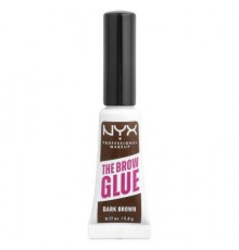 NYX Professional Makeup, The Brow Glue, Instant Brow Styler, 04 Dark Brown, 0.17 oz (5 g)
