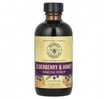 Zand, Immune Syrup, Elderberry & Honey, 4 fl oz (120 ml)